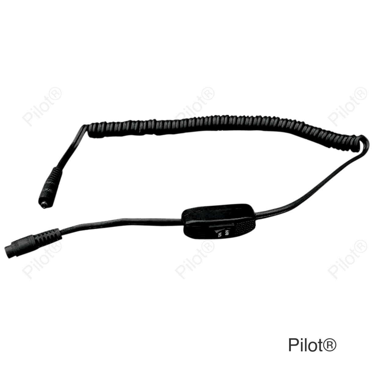 Coiled Cord with Switch