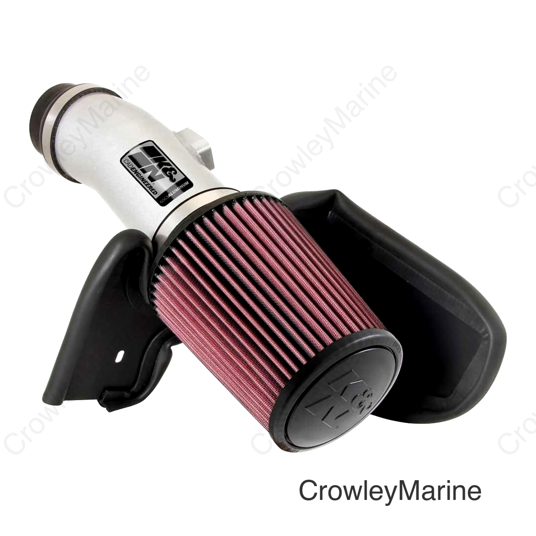 K&N 08 Honda Accord 3.5L-V6 Silver Typhoon Short Ram Intake