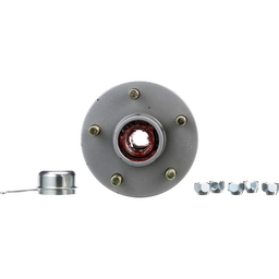 Seachoice Trailer Wheel Hub, 1.25 in. Axle, 5 Lug, Galvanized, Pregreased thumbnail-2