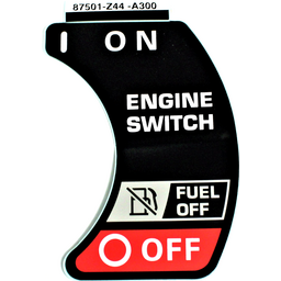 MARK, ENGINE SWITCH