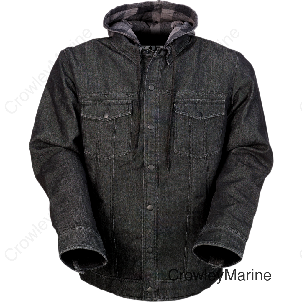 SHRT TIMBR DENIM BK/GY 4X