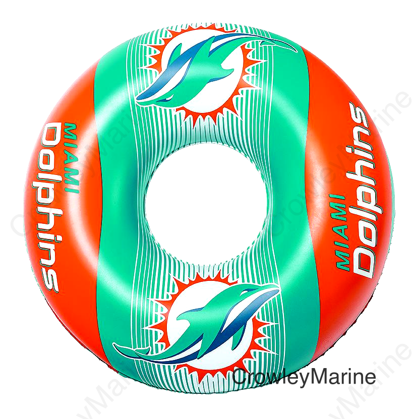 Big Mouth 25BPFMIA6868 NFL Ring Float Miami Dolphins
