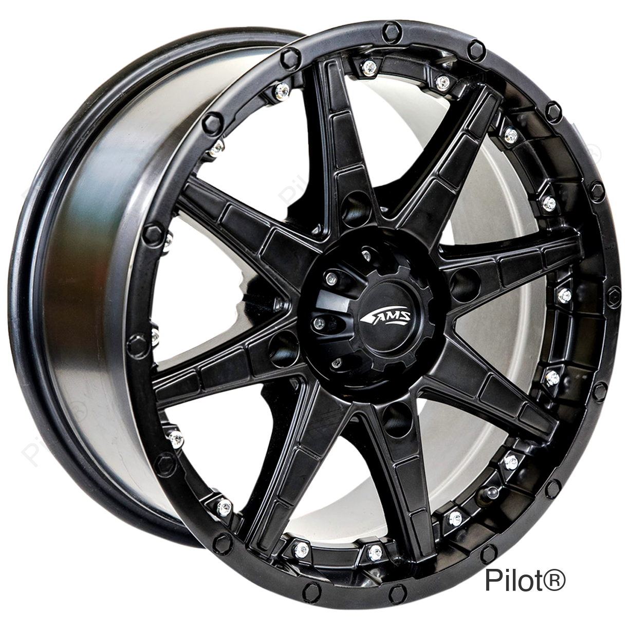 Wheel - Roll'n 105 - Front/Rear - Black - 15x7 - 4/110 - 5+2