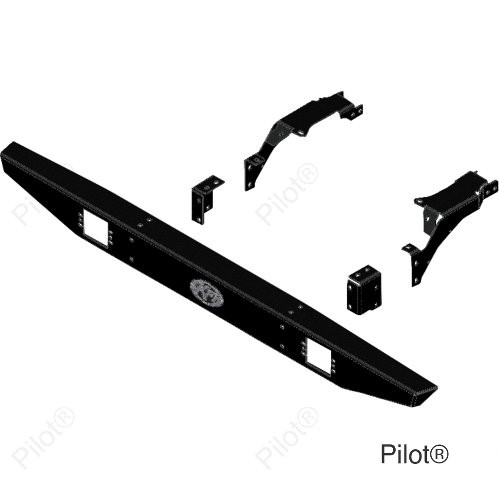 Rear Bumper - Polaris Ranger