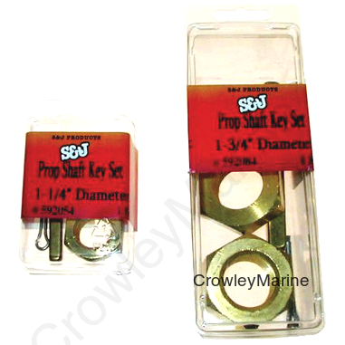 Jam Nut Set (Nuts, Key, C.Pin) - Handi-Man Marine (592014)