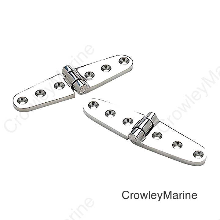 Seachoice 33811 Stainless Steel Strap Hinges (1 Pair Per Pack)