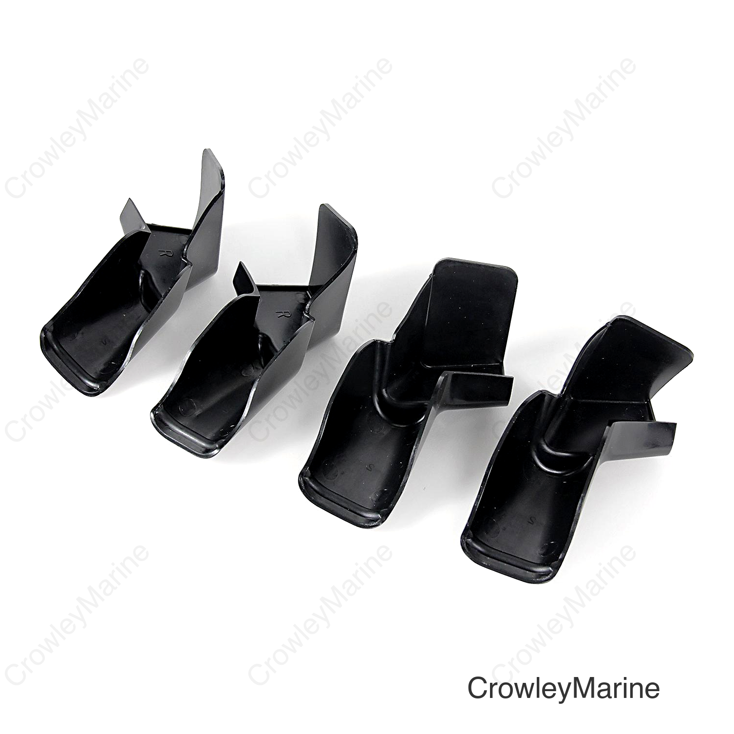 Camco 42323 Gutter Spouts With Extensions, Black (4/Pack)