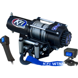 A3000 ATV Winch - 3000 lb - Steel Cable thumbnail-2