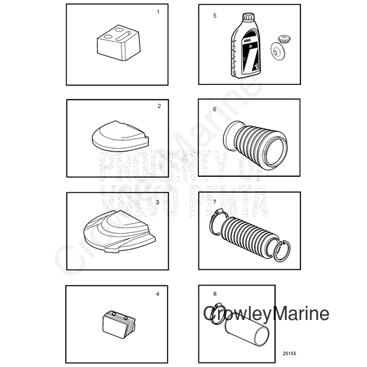 ALUMINUM ANODE SX/Duoprop-S DRIVES (3586461)