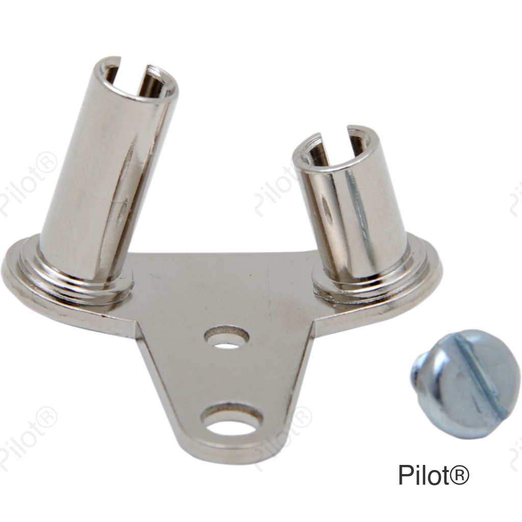 Throttle Cable Guide and Bracket - Super E/G Butterfly