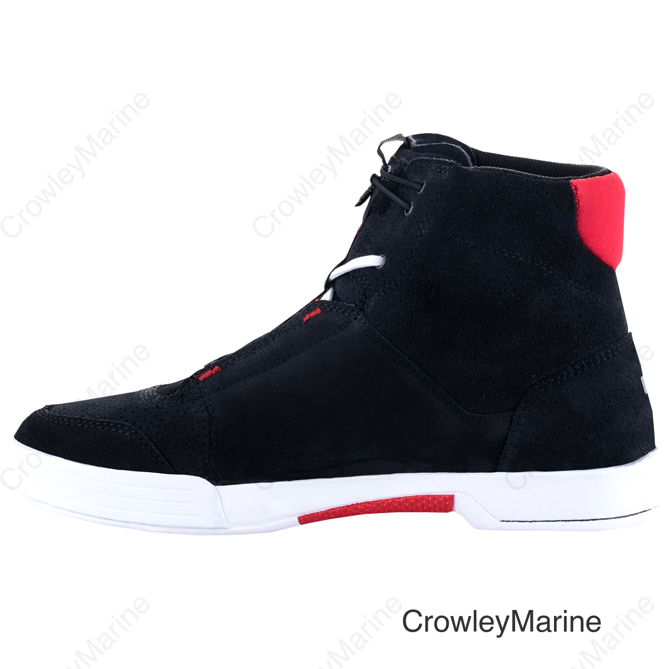 Chrome Shoes - Black/White/Red - US 10
