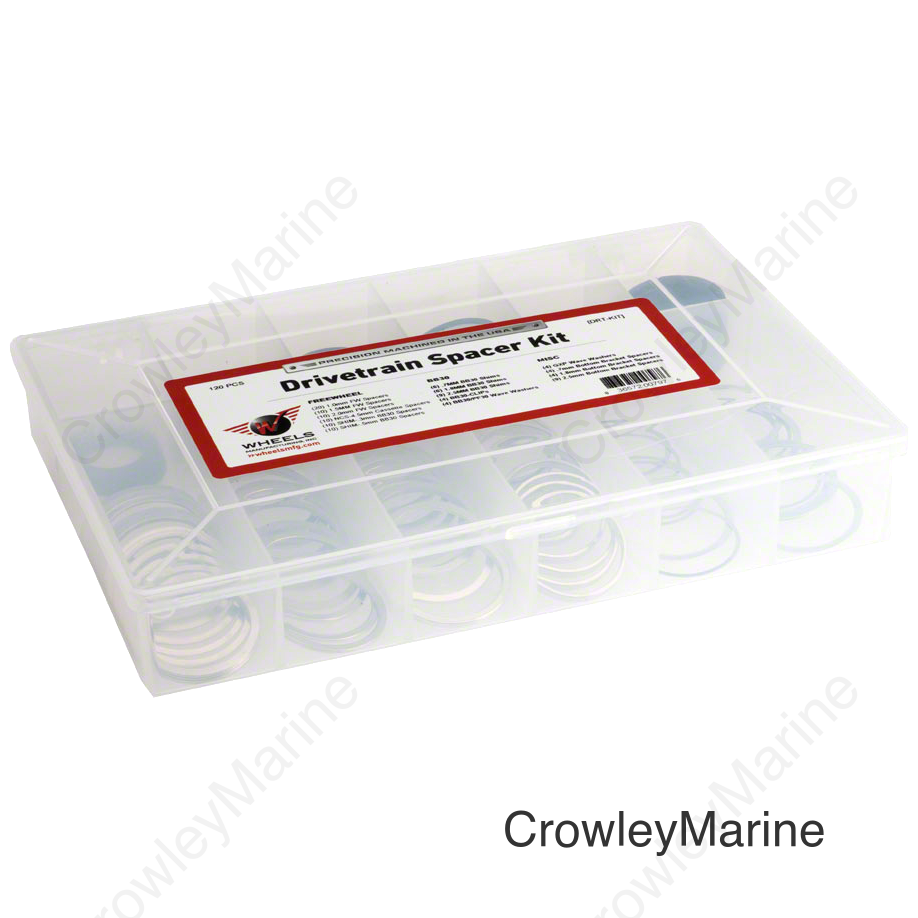Wheels Manufacturing Drivetrain Spacer Kit 139 Pieces