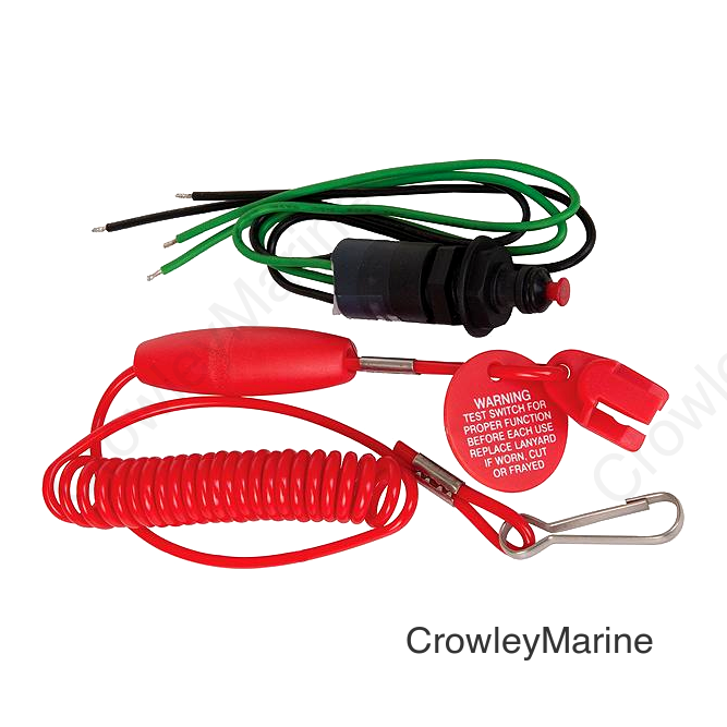 Sierra MP40950 Emergency Engine Cut Off Ignition Kill Switch & Lanyard