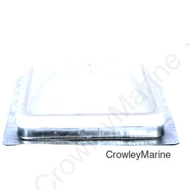 14X14 Vent, White Top, Crank Out w/Screen & Garnish (372600)
