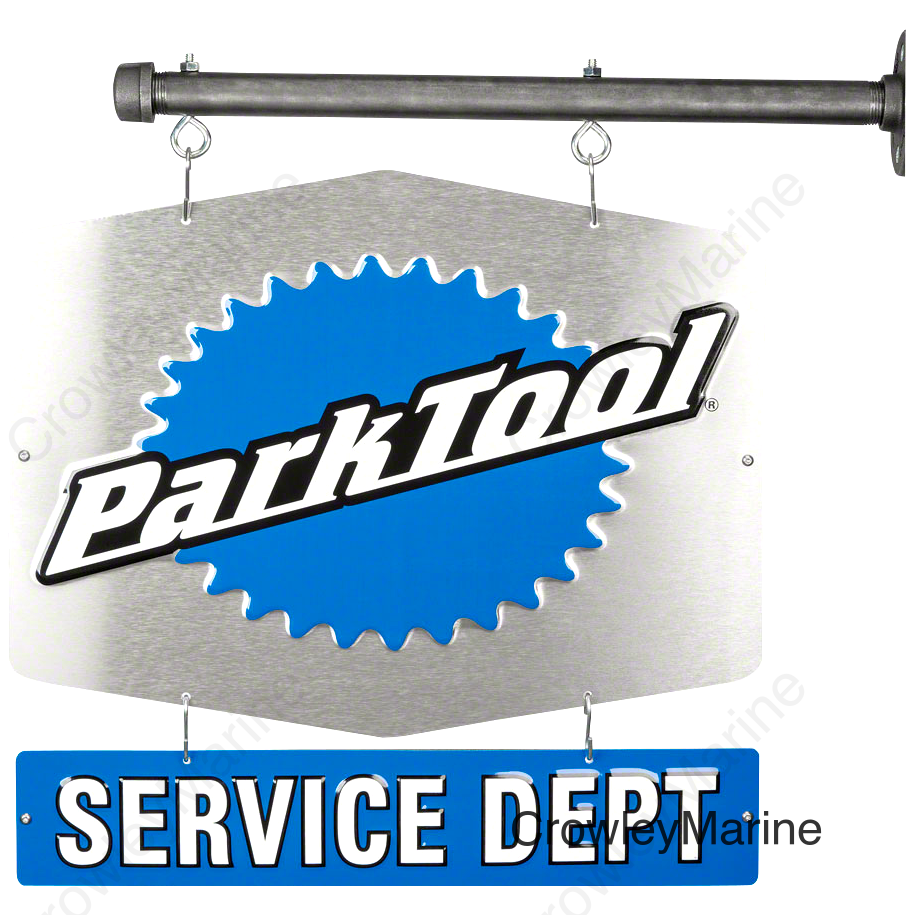 Park Tool Double-Sided Shop Service Department Sign