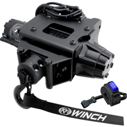 Plug-N-Play Synthetic Winch - 3500 lb - Polaris