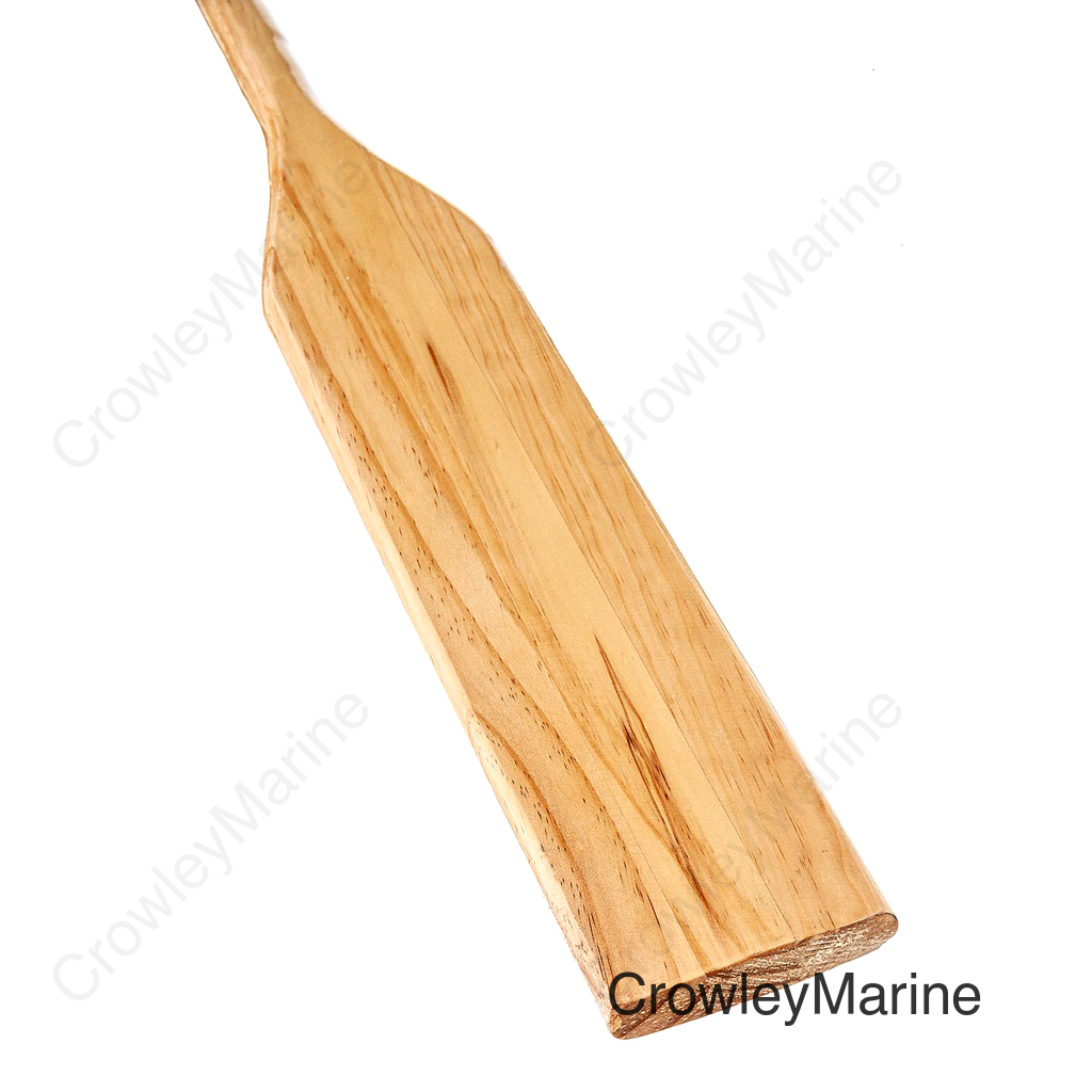 Seachoice 8 Ft. Wood Oar, New Zealand Pine Construction, 21-1/4 in. X 4-5/16 in. Blade, Comfort Grip, Clear Finish