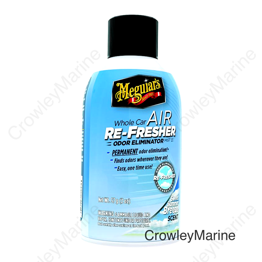 Meguiar's G16402 Air Re-Fresher Odor Eliminator Mist, Sweet Summer Breeze
