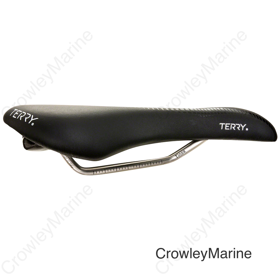 Terry Butterfly Century Saddle - Titanium Black Women's