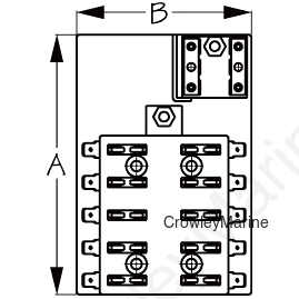 ATC STYL FUSE BLOCK (445193-1)