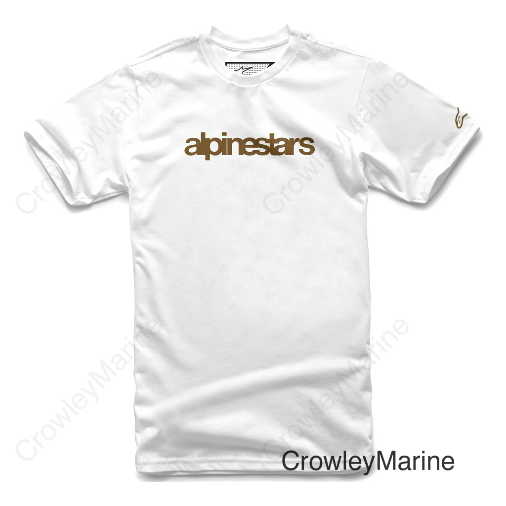HERITAGE LOGO TEE WHITE/SAND MD