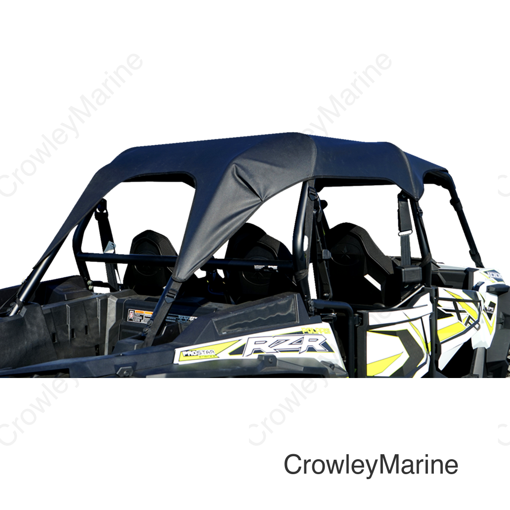 Soft Upper Doors - Rear Windshield - Roof - Black - Polaris