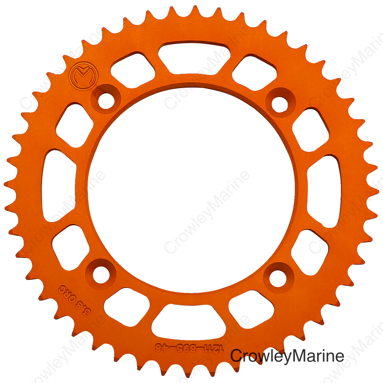 SPROCKET ALU KTM 48T ORNG