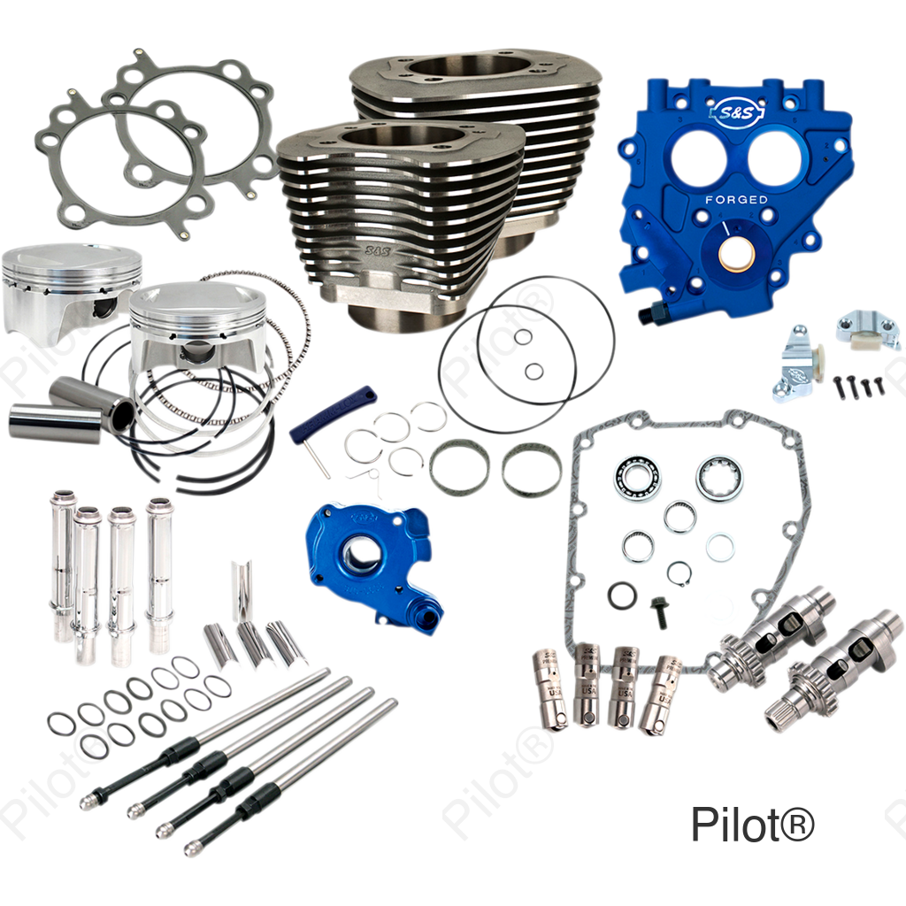 100" Power Package Performance Kit - Chain Drive - Black