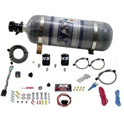 Nitrous Express Universal Fly By Wire Single Nozzle Nitrous Kit w/12lb Composite (Incl TPS Switch) thumbnail-0