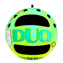 ZUP 75908 2-Person Duo Xtra Towable Tube with Deck Pads