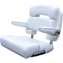 HELM SEAT  25' CAPRI DELUXE WHITE S