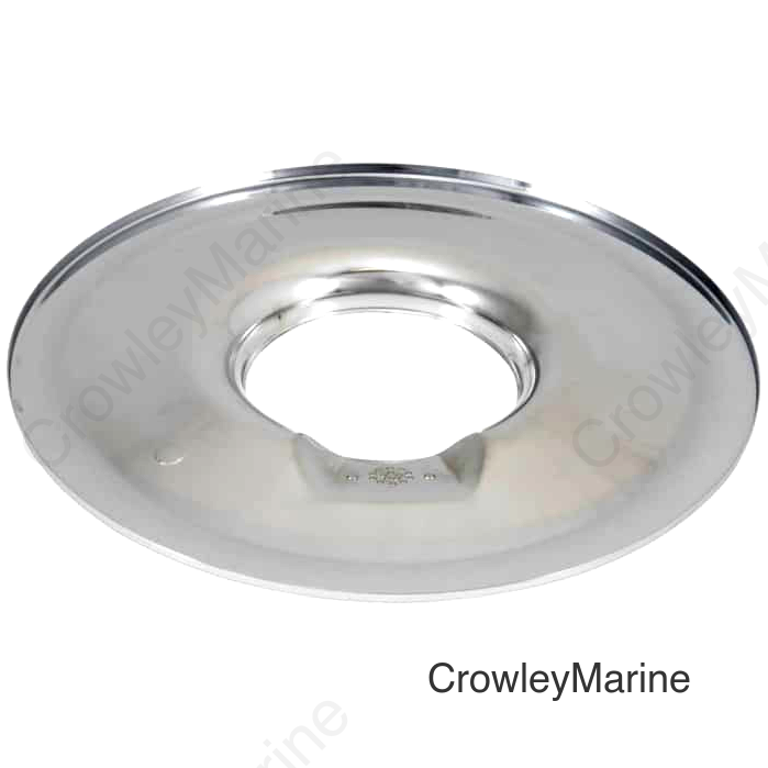 K&N Metal Base Plate - 14in OD / 5 1/8in Flange / 9/16in Rise
