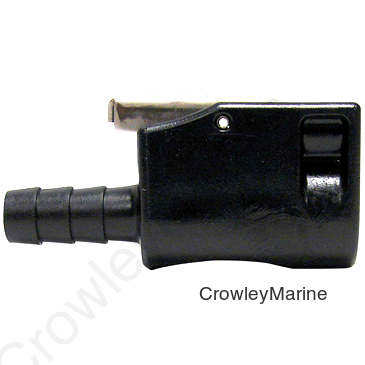3/8" Barb Female Hose-to-Engine, Large Style, ('98 & Newer), Plastic