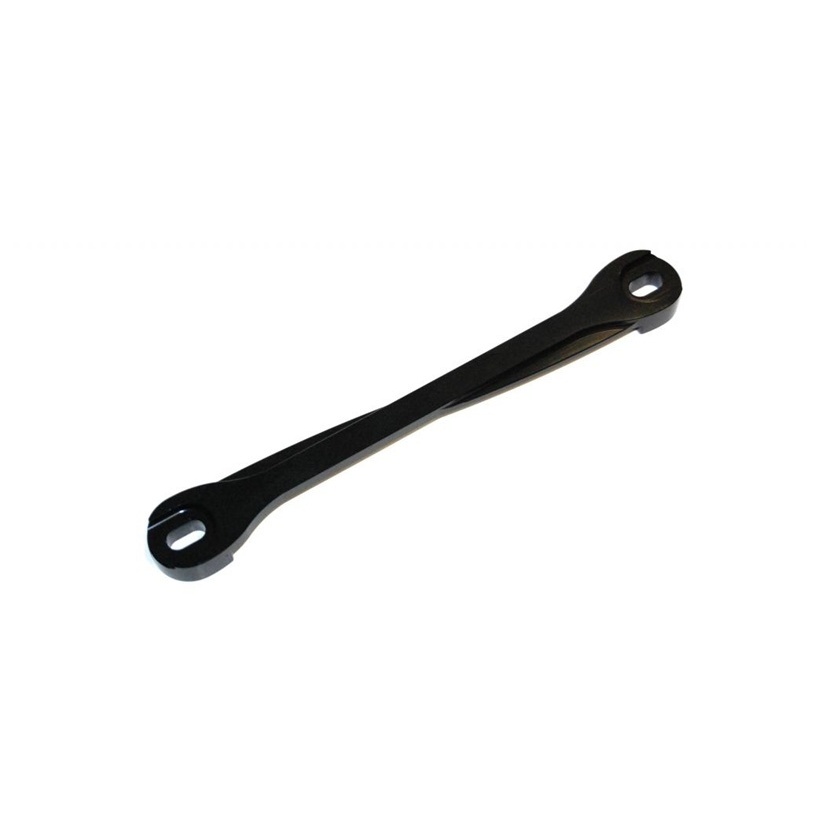 Torque Solution Billet Battery Tie Down: Subaru WRX/STi/Legacy/Forester/Outback Black