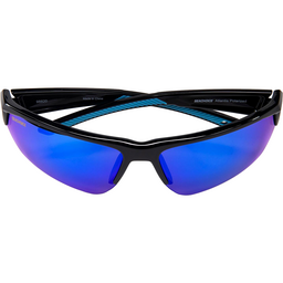 Seachoice 98820 "Atlantis" Polarized Sunglasses, Frame: Shiny Black, Lens: Blue Mirror thumbnail-5
