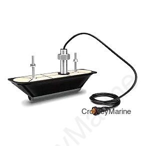 Garmin 0100196110 GT30 CHIRP ClearVü & SideVü Thru-Hull Transducer, Single