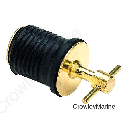 Drain Plug-1 Twist-Brass(Bul