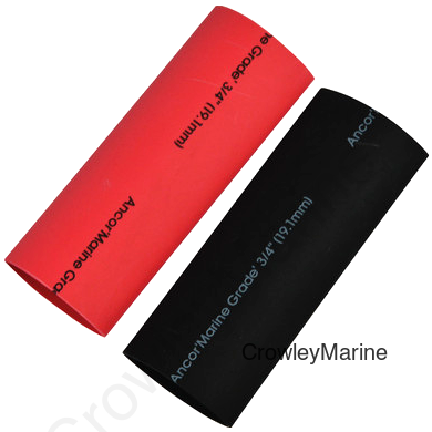 HS TUBING BK 3/4"x6" (4/PK) (CO)