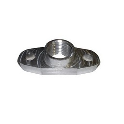 Torque Solution Billet Oil Drain Flange: Universal T3/T4 & PTE Turbos thumbnail-0
