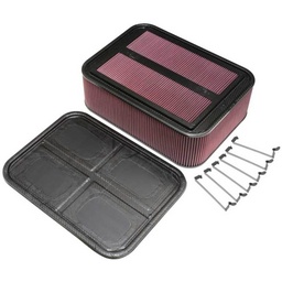 K&N Custom Racing Assembly Carbon Fiber Air Box - Large thumbnail-2