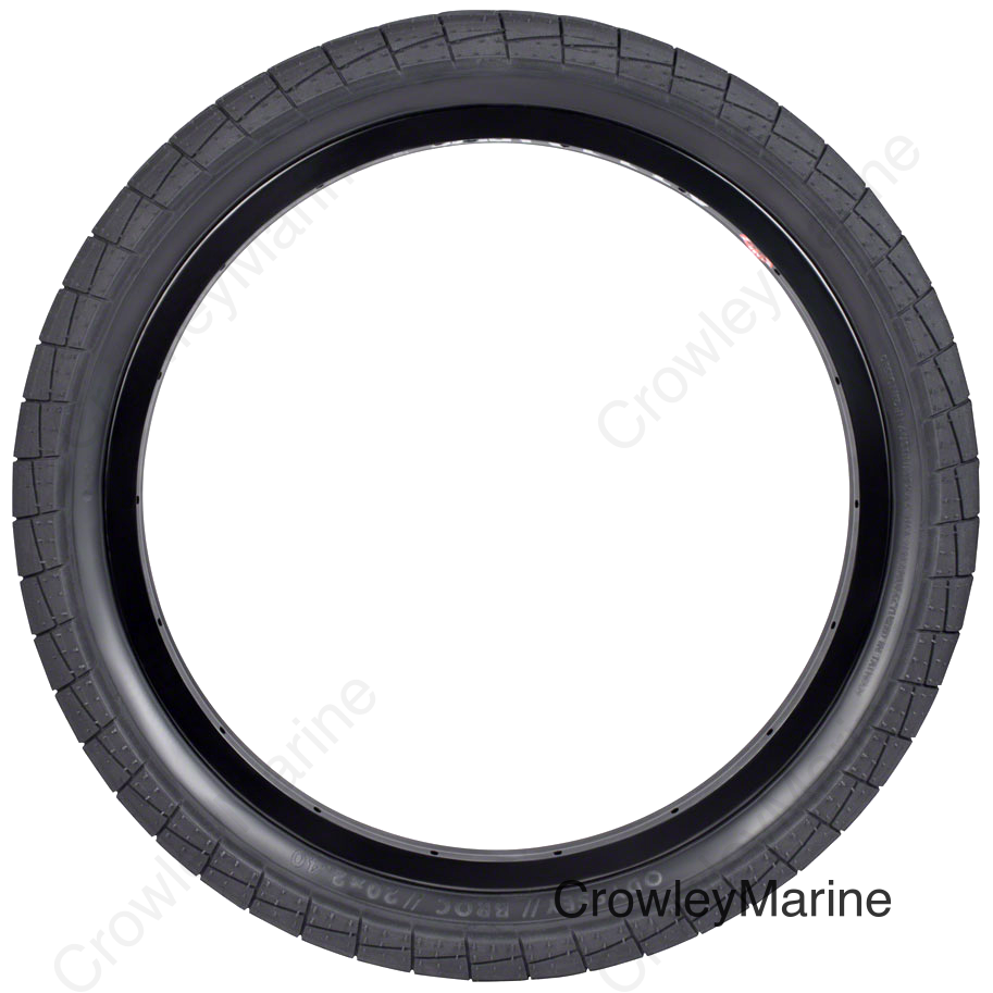 Odyssey Broc Tire - 20 x 2.4 Clincher Wire Black