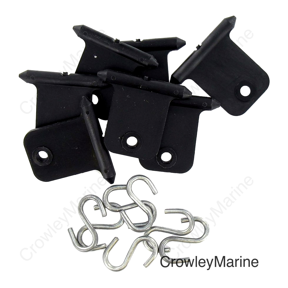 AWNING ACCSSRY HNGRS-BLCK