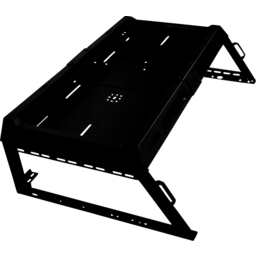 Bed Rack Kit - Half Height - Black - Can Am/Defender | Polaris/Ranger thumbnail-1