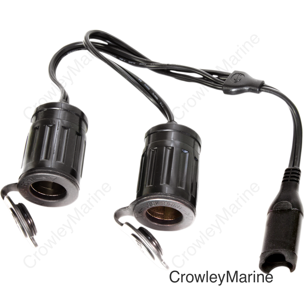 Y-Splitter - SAE to Dual Socket Adapter