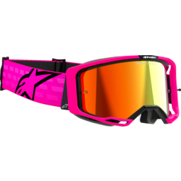 Vision 8 Goggle - Corp - Pink - Red Mirror thumbnail-0