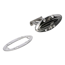 Seachoice 316 Cast Stainless Steel Pull Up Cleat, Flush Mount, 4-1/2 in. Long thumbnail-0