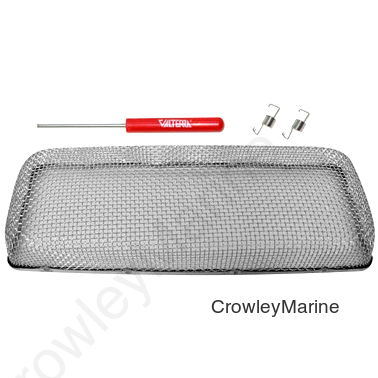 RV SCREEN, STOVE, RECTANGLE, 11" x 4.2" x 1.3" (RV0000589)