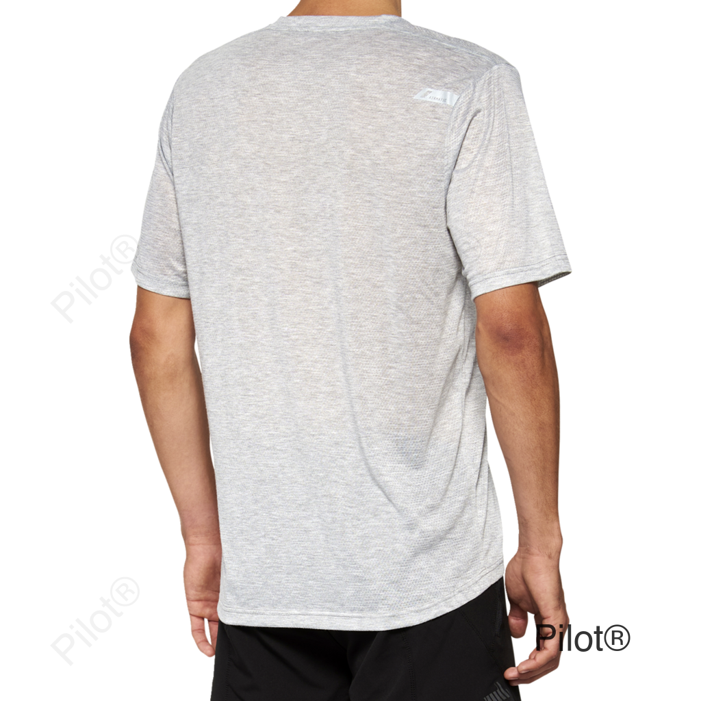 Airmatic Mesh Jersey - Short-Sleeve - Gray - XL