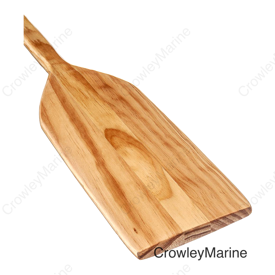 Seachoice 3.5 Ft. Wood Paddle, New Zealand Pine Construction, 15-3/4 In. X 5-7/8 In. Blade, Wide Top Hand Grip, Clear Finish