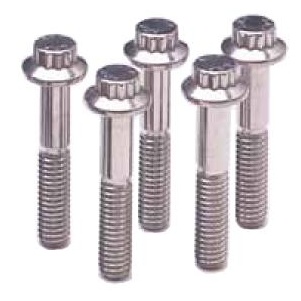 ARP M10 x 1.25 x 25 12pt Black Oxide Bolts (5/pkg)